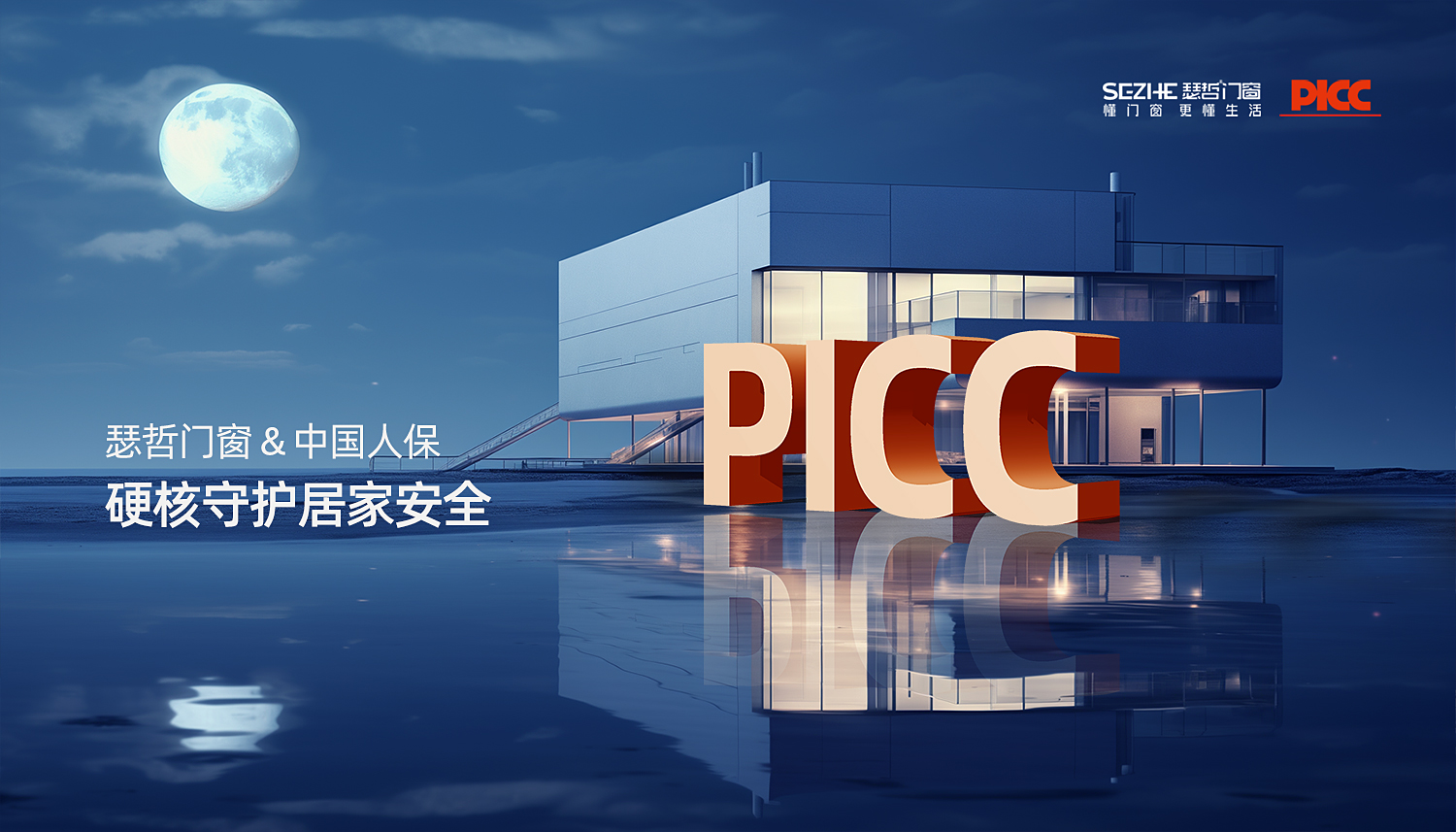 瑟哲门窗携手中国人保(PICC) 给家稳稳的安全感!
